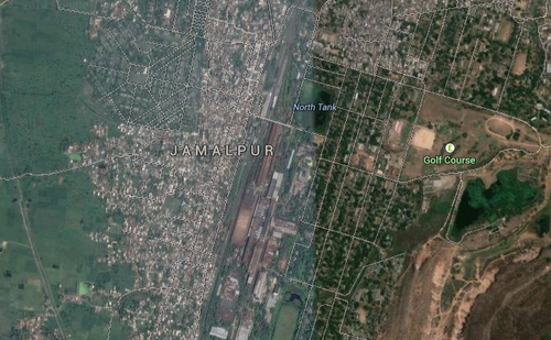 Jamalpur satellite view